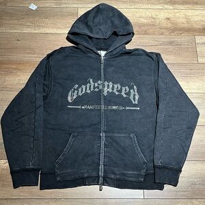 Godspeed Black Zip Up Hoodie